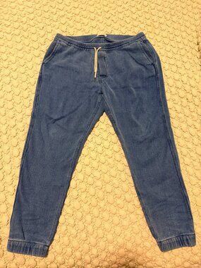 Apres Pants in Washed Indigo Sashiko